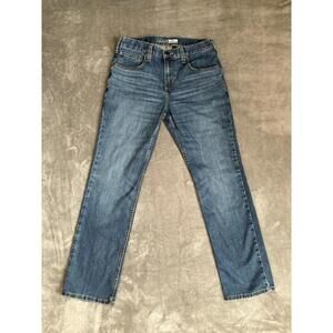 Carhartt Slim Straight Medium Blue Size 32 x 30